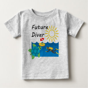 Future Diver Design - Baby Fine Jersey T - Shirt