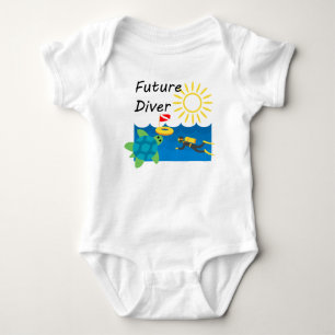 Future Diver Design - Baby Jersey Bodysuit Strampler