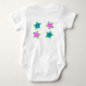 Future Diver Design - Baby Jersey Bodysuit Strampler (Rückseite)