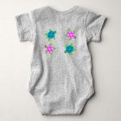 Future Diver Design - Baby Jersey Bodysuit Strampler (Rückseite)