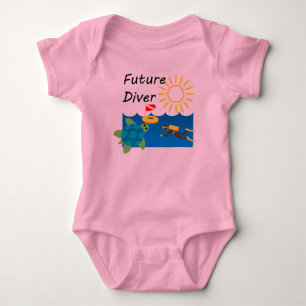 Future Diver Design - Baby Jersey Bodysuit Strampler