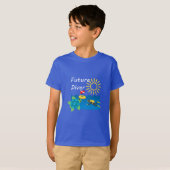 Future Diver Design - Kids' Basic T - Shirt (Vorne ganz)