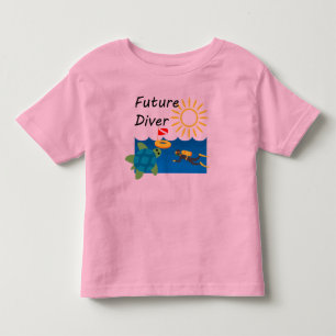 Future Diver Design - Kinder Feinripp-T-Shirt Kleinkind T-shirt