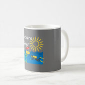 Future Diver Design - Klassische Tasse (VorderseiteRechts)