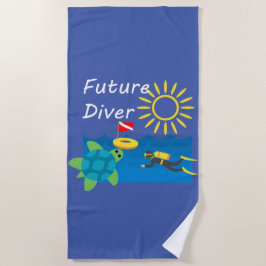 Future Diver Design - Strandtuch