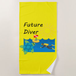 Future Diver Design - Strandtuch