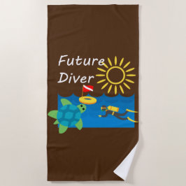 Future Diver Design - Strandtuch
