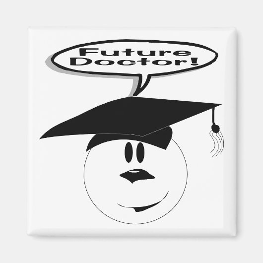 Future Doctor Abschlüsse Magnet (Vorne)