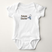 Future Doctor Baby Strampler (Vorderseite)