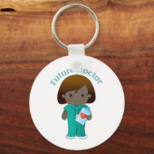 Future Doctor Girl Schlüsselanhänger (Vorderseite)