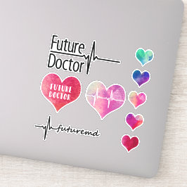 Future Doctor - Heart - Sticker Collection