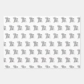 Future Doctor Med Student Personalisiert Geschenkpapier Set (Vorderseite)