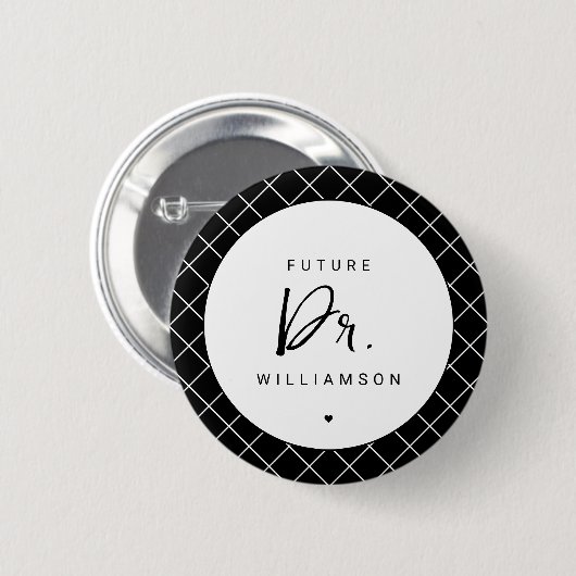 Future Doctor | Medizinstudentin Button (Vorne & Hinten)