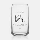 Future Doctor | Medizinstudentin Dosenglas (Vorderseite)