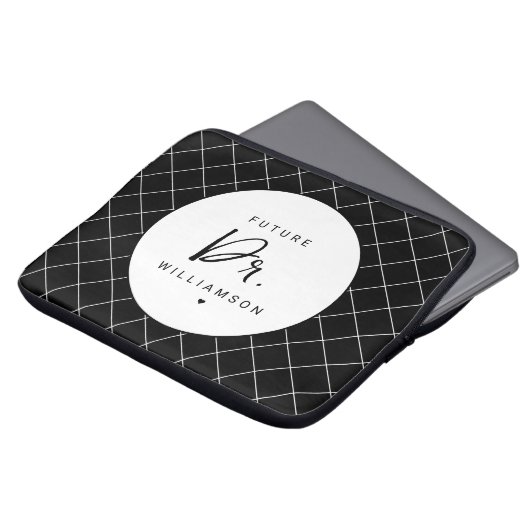 Future Doctor | Medizinstudentin Laptopschutzhülle (Vorne Oben)
