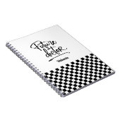 Future Doctor Personalisiert Checked Notizblock (Rechte Seite)