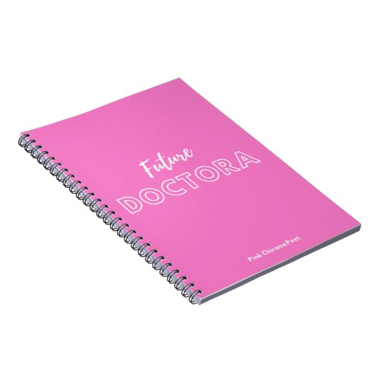 Future Doctora Notebook Notizblock (Rechte Seite)