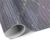 Future Dusk Argyle Weihnachten Geschenkpapier (Rolleneckpunkt)