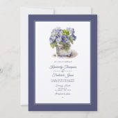 Future Dusk Common Abend Primrose Floral Wedding Einladung (Vorderseite)