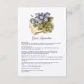 Future Dusk Common Abend Primrose Gastdetails Begleitkarte (Vorderseite)