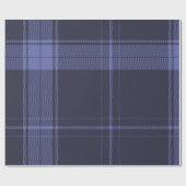 Future Dusk Tartan Geschenkpapier (Flach)