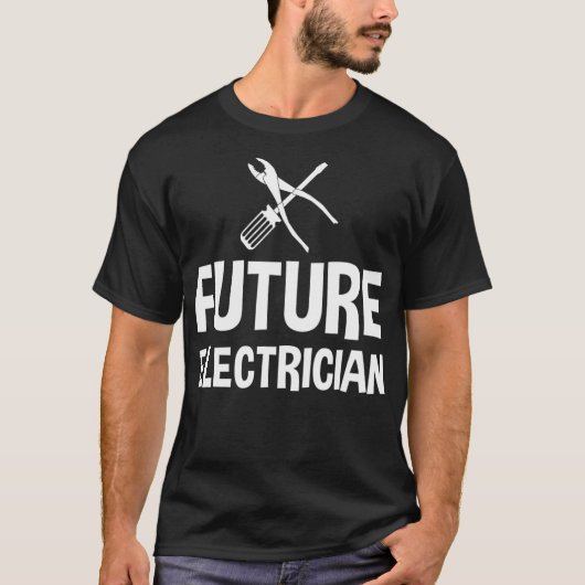 Future Electrical Kids Children - Geschenk T-Shirt (Vorderseite)