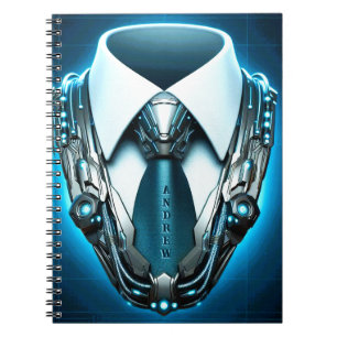 Future Elegance - 4D Necktie Classic Notebook Notizblock