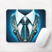 Future Elegance - 4D Necktie Mousepad für Ihn (Mit Mouse)