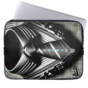 Future Elegance - 4D Necktie Neoprene Laptop Sleev Laptopschutzhülle