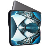 Future Elegance - 4D Necktie Neoprene Notebook-Sie Laptopschutzhülle (Vorne Rechts)