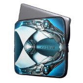 Future Elegance - 4D Necktie Neoprene Notebook-Sie Laptopschutzhülle (Vorderseite Links)