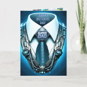 Future Elegance - 4D Necktie Vatertag Card Karte (Vorderseite)