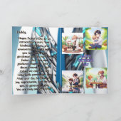 Future Elegance - 4D Necktie Vatertag Card Karte (Innenseite)