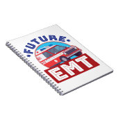 Future EMT Paramedic Ambulance Driver Notizblock (Rechte Seite)