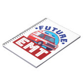 Future EMT Paramedic Ambulance Driver Notizblock (Linke Seite)
