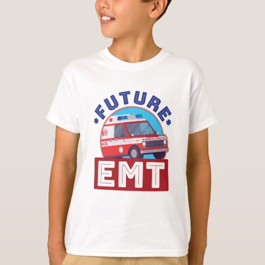 Future EMT Paramedic Ambulance Driver T-Shirt (Vorderseite)