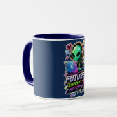 Future Energy Digital Rebel Tasse ⚡ (Vorderseite Links)