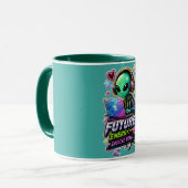Future Energy Tasse ⚡ Cyber Rebel Kaffeetasse (Vorderseite Links)
