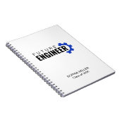 Future Engineer Personalized Graduation Notizblock (Rechte Seite)