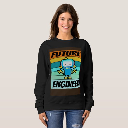 Future Engineer Shirt Boys Girls Software Engineer (Vorne ganz)