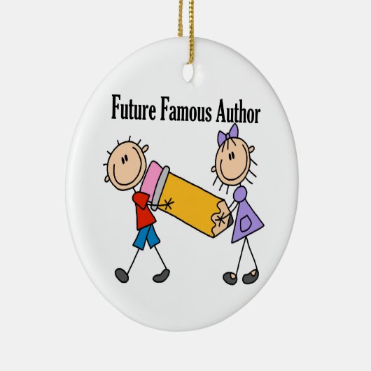 Future Famous Author Keramikornament (Rechts)