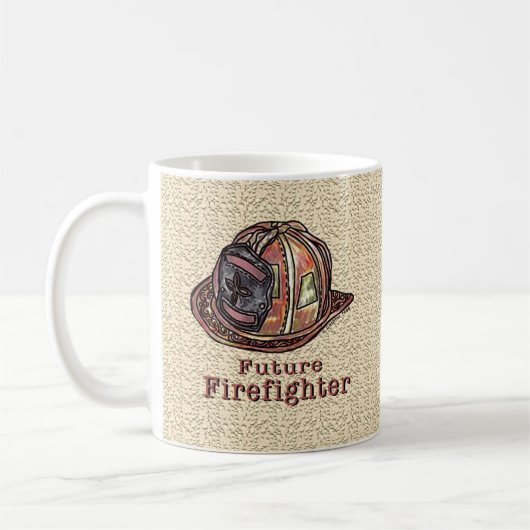 Future FireFighter-Tasse Kaffeetasse (Links)