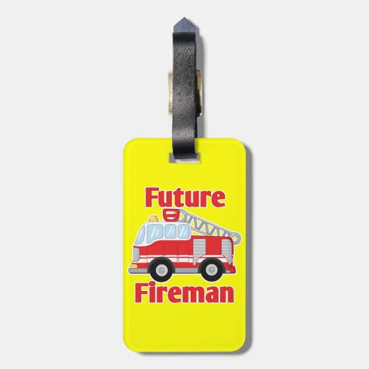 Future Fireman Gepäckanhänger (Rückseite vertikal)