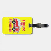 Future Fireman Gepäckanhänger (Rückseite horizontal)