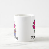 Future Florist Girl mit Blume Kaffeetasse (Mittel)