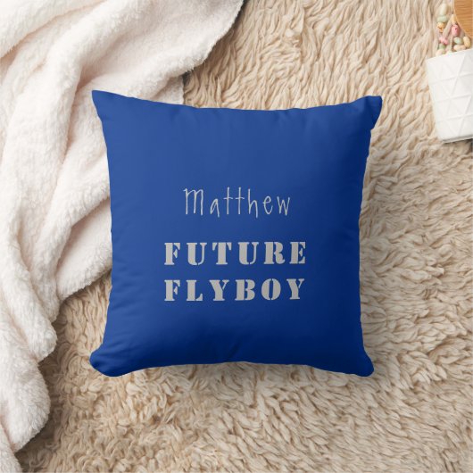 Future Flyboy Military Personalisiert Kissen (Decke)