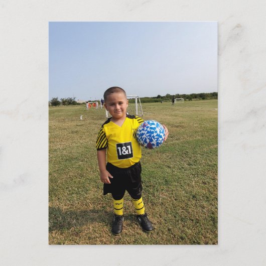Future Football Star Postcard Postkarte (Vorderseite)