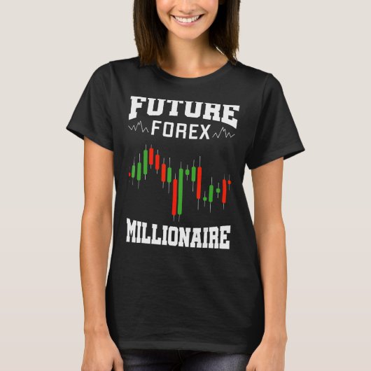 Future Forex Millionaire Traders Forex Trading Inv T-Shirt (Vorderseite)