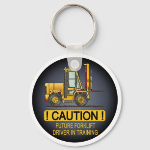 Future Forklift Truck Driver Key Chain Schlüsselanhänger