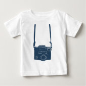 Future Fotograf Camera Säugling Bio Strampler (Vorderseite)